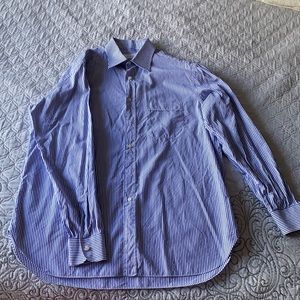 XL Brioni stripped shirt